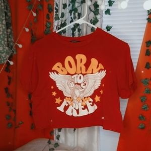 Cropped Shirt (Born To Be Free)
